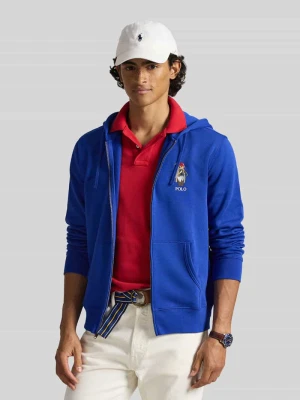 Bluza rozpinana krój regular fit z nadruk polo bear Polo Ralph Lauren