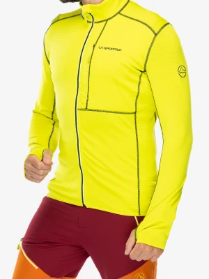 Bluza rozpinana La Sportiva Chill Jacket - lime punch/carbon