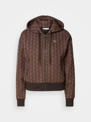 Bluza rozpinana Lacoste brązowy
