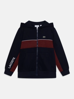 Bluza rozpinana Lacoste ciemnobrązowy