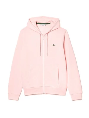 Bluza rozpinana Lacoste jasnoróżowy