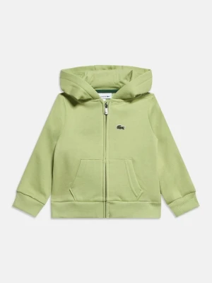 Bluza rozpinana Lacoste jasnozielony