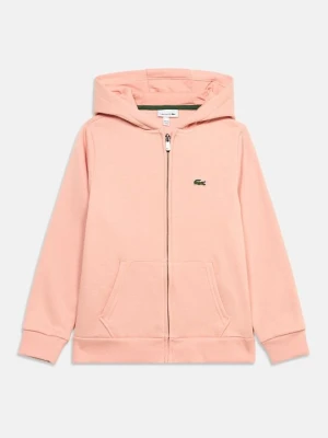 Bluza rozpinana Lacoste koralowy