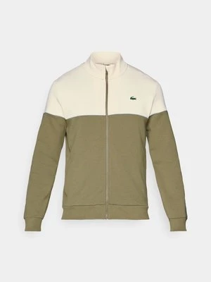 Bluza rozpinana Lacoste oliwkowy