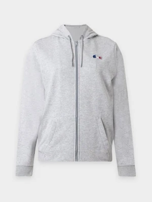 Bluza rozpinana Lacoste srebrny