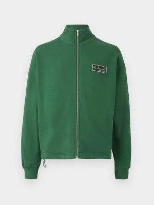 Bluza rozpinana Lacoste zielony