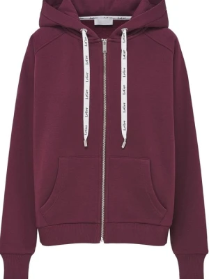 Bluza rozpinana LeGer bordowy