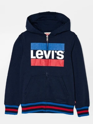 Bluza rozpinana Levi's niebieski