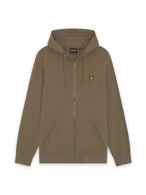 Bluza rozpinana Lyle & Scott brązowy