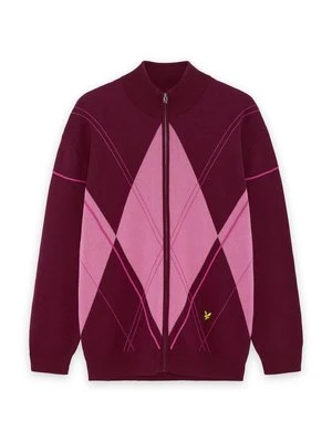 Bluza rozpinana Lyle & Scott ciemnobrązowy