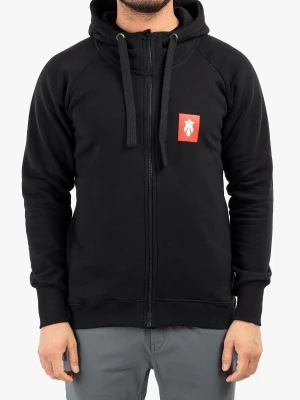 Bluza rozpinana Majesty Logo Zip Hoodie - black