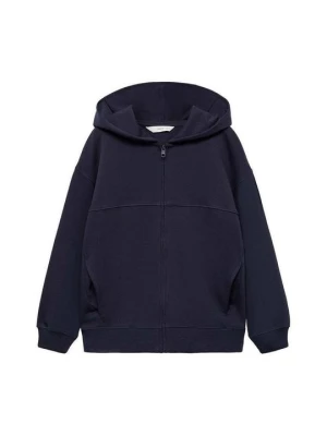 Bluza rozpinana Mango błękit królewski