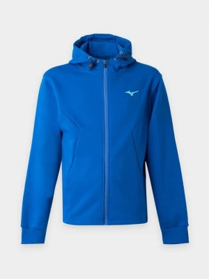 Bluza rozpinana Mizuno niebieski neon