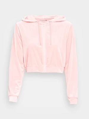Bluza rozpinana Monki różowy