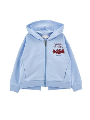 Bluza rozpinana Monnalisa niebieski