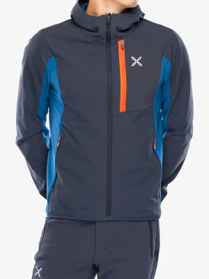 Bluza rozpinana Montura Peak Jacket - graphite blue/deep blue