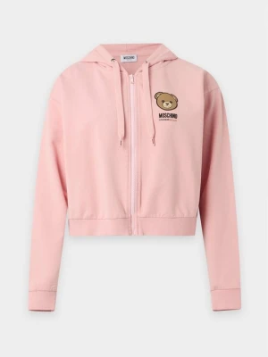Bluza rozpinana MOSCHINO różowy