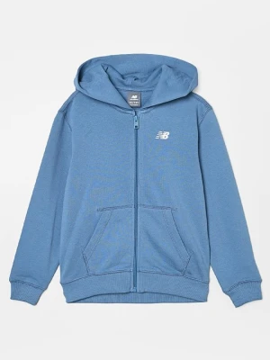 Bluza rozpinana New Balance niebieski