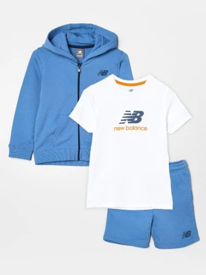Bluza rozpinana New Balance niebieski
