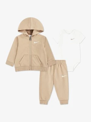 Bluza rozpinana Nike beżowy