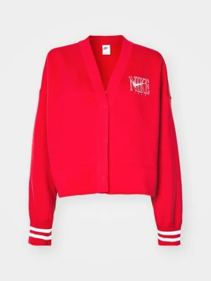 Bluza rozpinana Nike czerwony