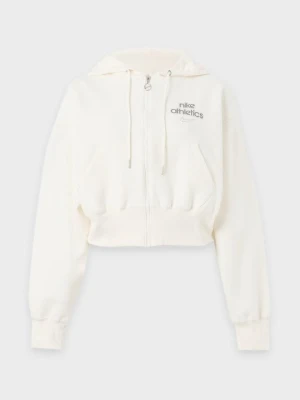 Bluza rozpinana Nike mleczny