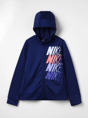 Bluza rozpinana Nike niebieski