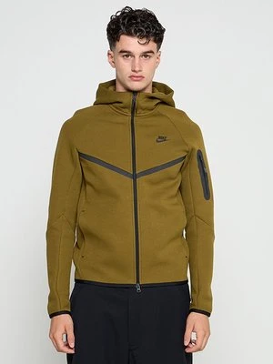 Bluza rozpinana Nike oliwkowy