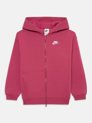 Bluza rozpinana Nike jagodowy