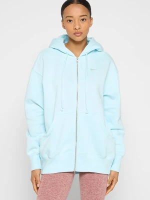 Bluza rozpinana Nike turkusowy
