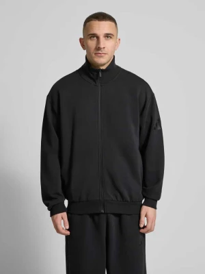 Bluza rozpinana o kroju loose fit z domieszką modalu i bawełny adidas Sportswear