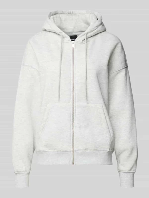 Bluza rozpinana o kroju oversized fit z podzieloną kieszenią kangurką Gina Tricot