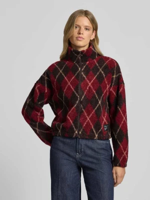 Bluza rozpinana o kroju oversized z futerka model ‘ELINE LIFE’ Only