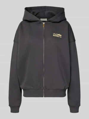 Bluza rozpinana o kroju oversized z kapturem model 'Admira' LeGer by Lena Gercke