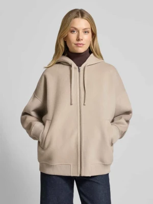 Bluza rozpinana o kroju oversized z kapturem model ‘DUNSTONE’ drykorn