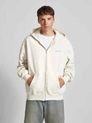 Bluza rozpinana o kroju oversized z nadrukiem z logo model ‘HALE’ Pegador