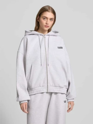 Bluza rozpinana o kroju oversized z wyhaftowanym logo Karo Kauer