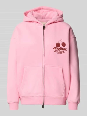 Bluza rozpinana o kroju oversized z zamkiem błyskawicznym dwustronnym ANOTHER COTTON LAB