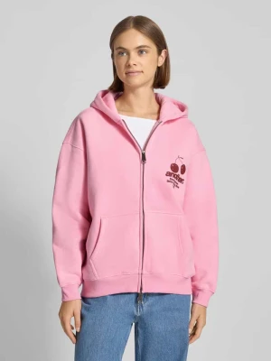 Bluza rozpinana o kroju oversized z zamkiem błyskawicznym dwustronnym ANOTHER COTTON LAB