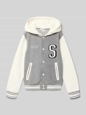 Bluza rozpinana o kroju regular fit w stylu college s.Oliver RED LABEL