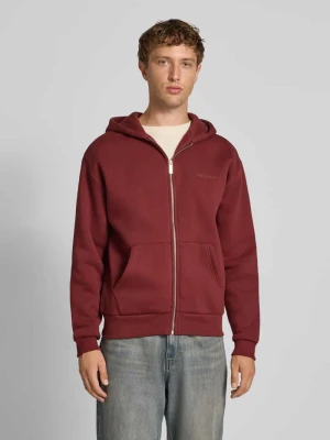 Bluza rozpinana o kroju regular fit z aplikacją z logo REVIEW