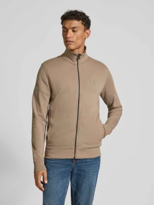 Bluza rozpinana o kroju regular fit z czystej bawełny Boss Orange