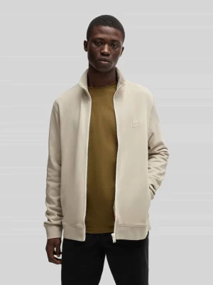 Bluza rozpinana o kroju regular fit z czystej bawełny Boss Orange