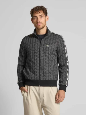 Bluza rozpinana o kroju regular fit z dodatkiem bawełny Lacoste