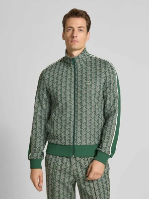 Bluza rozpinana o kroju regular fit z dodatkiem bawełny Lacoste