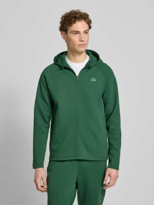 Bluza rozpinana o kroju regular fit z dodatkiem bawełny Lacoste Sport