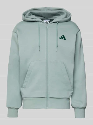 Bluza rozpinana o kroju regular fit z dodatkiem wiskozy adidas Sportswear