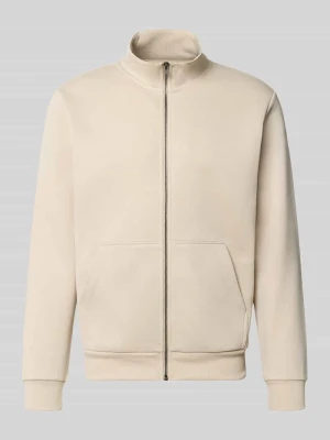 bluza rozpinana o kroju regular fit z domieszką bawełny model 'Bradley' Jack&Jones Złamany biały