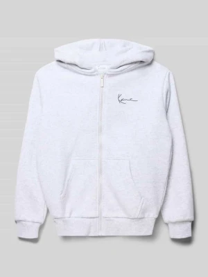 bluza rozpinana o kroju regular fit z kapturem Karl Kani
