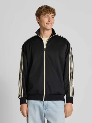 Bluza rozpinana o kroju regular fit z lampasami model ‘RIBER’ Only & Sons